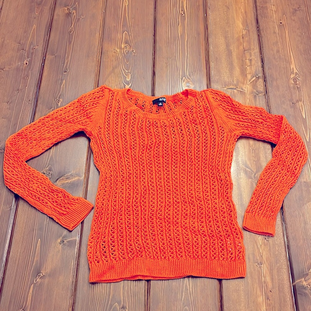 A.N.A sweater orange